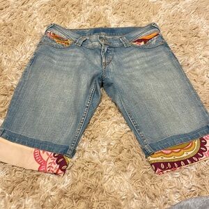 Allen B Jean Bermuda shorts